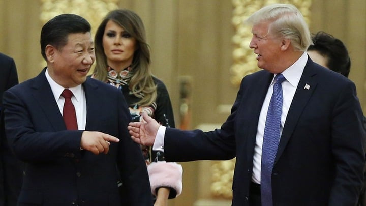 Ông Tập Cận Bình và ông Donald Trump
