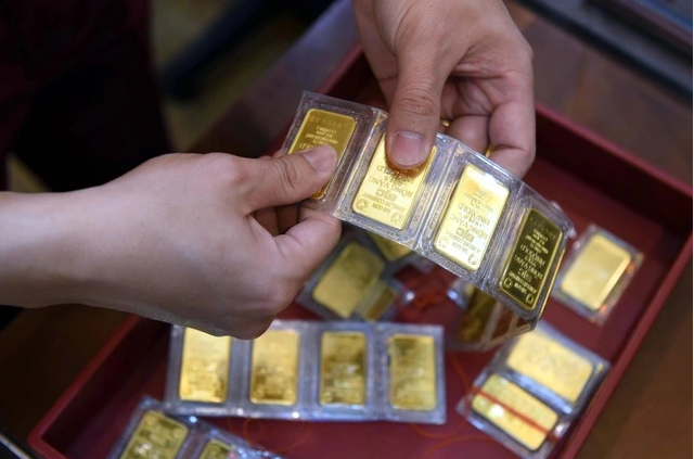 Giá vàng tăng giảm mạnh trong ngày 16.5